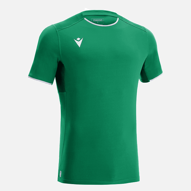 Macron Rhodium Eco camiseta Futbol Hombre (Verde) 2