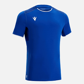 Macron Rhodium Eco camiseta Futbol Hombre (Azulino)
