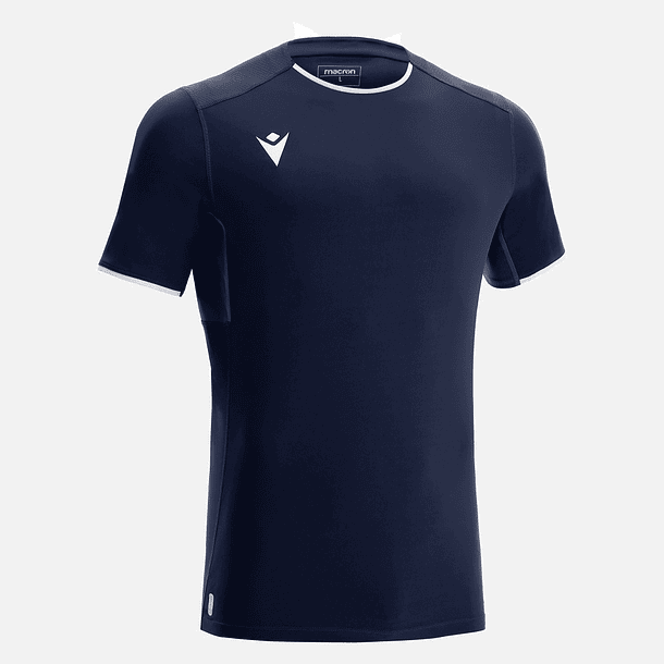 Macron Rhodium Eco camiseta Futbol Hombre (Azul Marino) 1