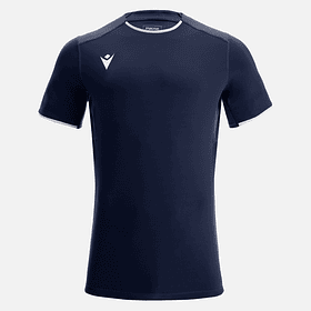 Macron Rhodium Eco camiseta Futbol Hombre (Azul Marino)