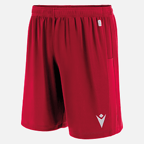 Macron Skara Eco Short Futbol Hombre (Rojo)