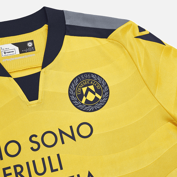Macron Camiseta Segunda Equipación Adulto Udinese Calcio 2024/25 4