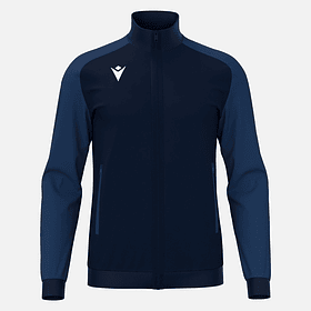 Macron Anubis Poleron Full Zipper Hombre Azul Marino