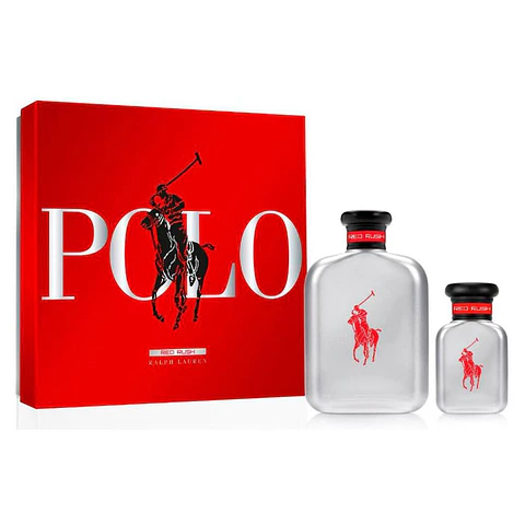 Estuche Polo Red Rush Ralph Lauren Edt 125ml + 40ml Hombre