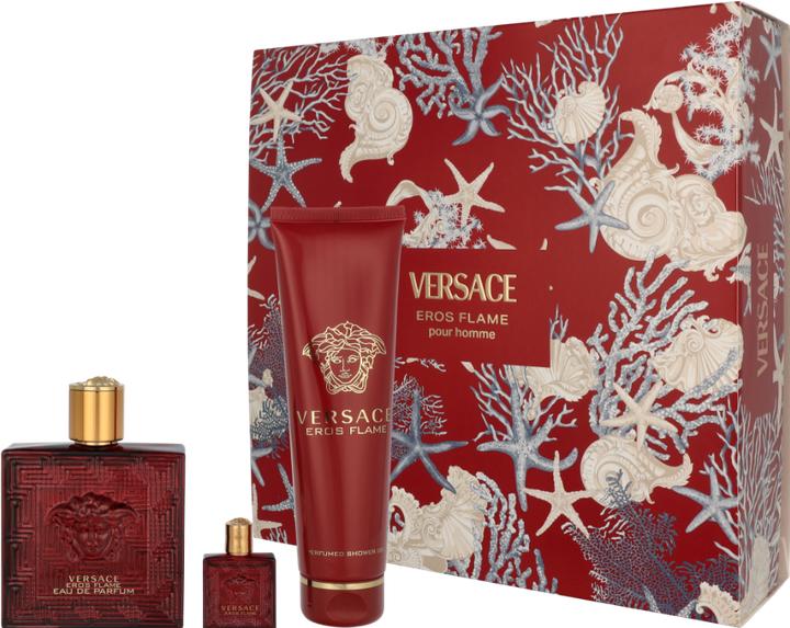 Estuche Versace Eros Flame Pour Homme 150ML+ 5ml+ 100Ml 1