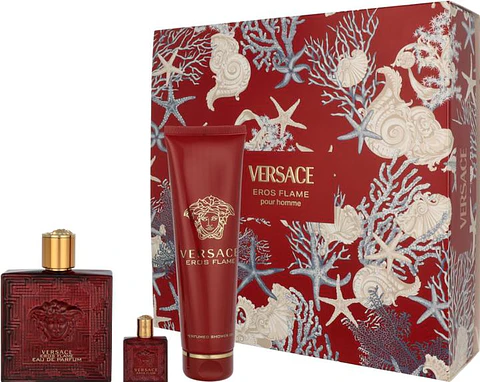 Estuche Versace Eros Flame Pour Homme 150ML+ 5ml+ 100Ml