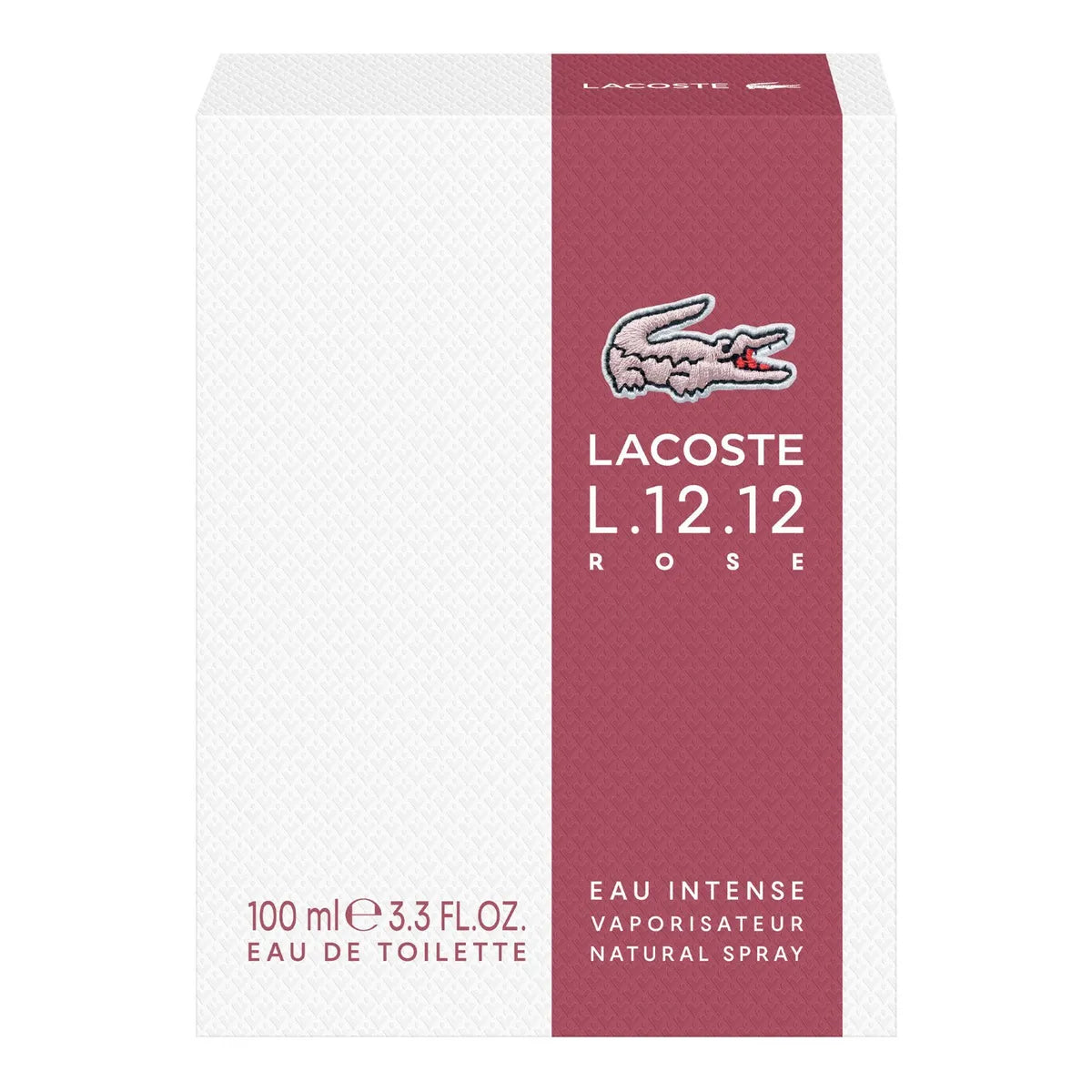 LACOSTE L.12.12 ROSE EAU INTENSE FOR HER EDT 100 ML 1