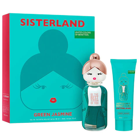 SISTERLAND GREEN JASMINE EDT 80 ML+LOCION 75 ML