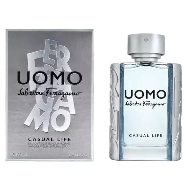 Uomo Casual Life Salvatore Ferragamo Edt 100ml Hombre 1