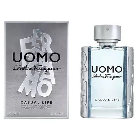 Uomo Casual Life Salvatore Ferragamo Edt 100ml Hombre
