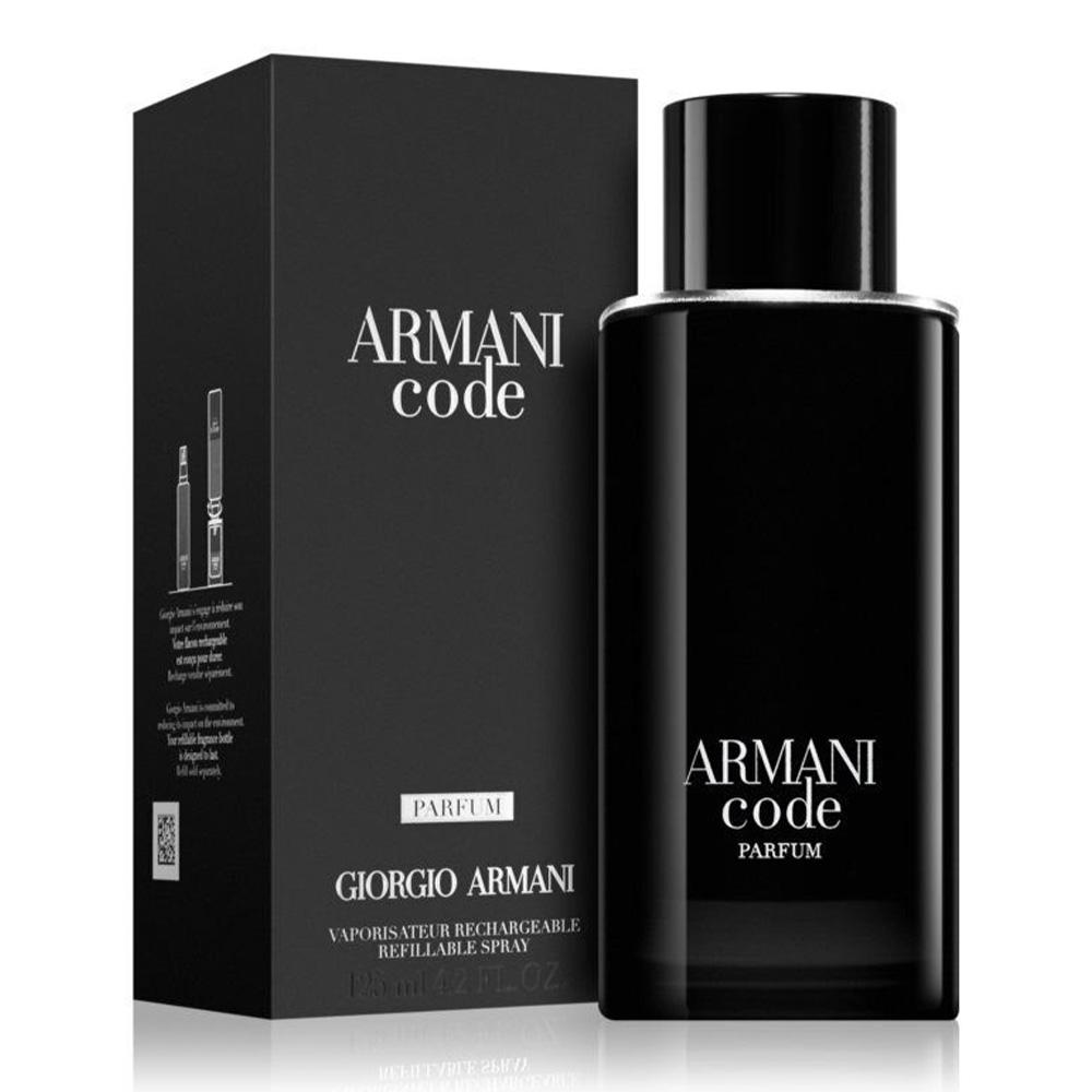 Giorgio Armani Code PARFUM 125 ML Hombre Recargable 1