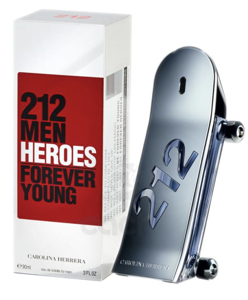 Carolina Herrera 212 Men Heroes Forever Young EDT 90 ML 1