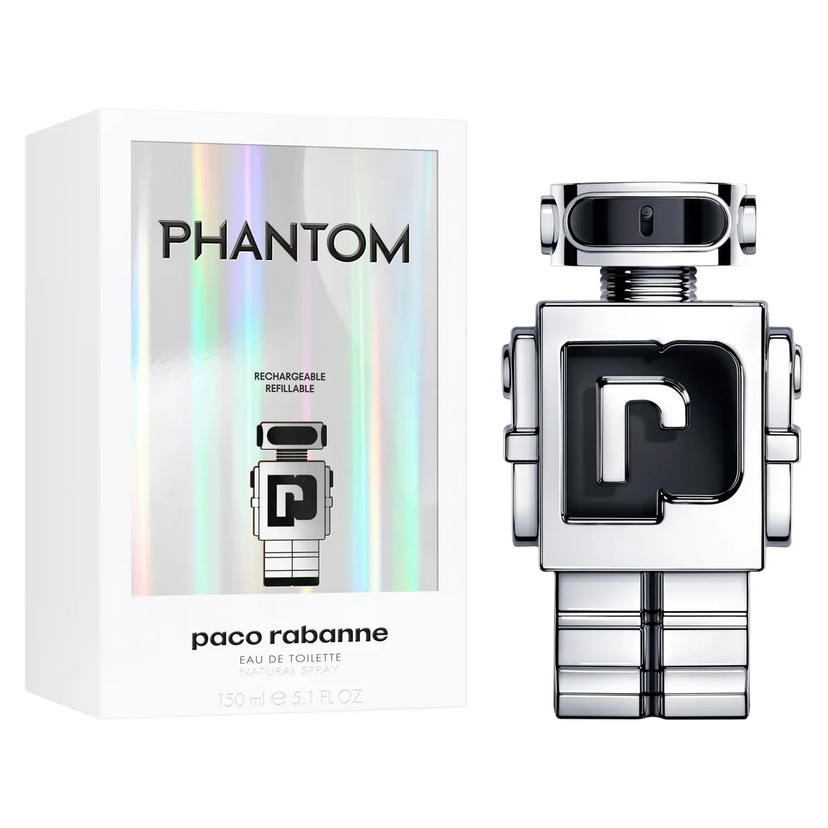 Paco Rabanne Phantom EDT 150 ML Hombre Recargable 1