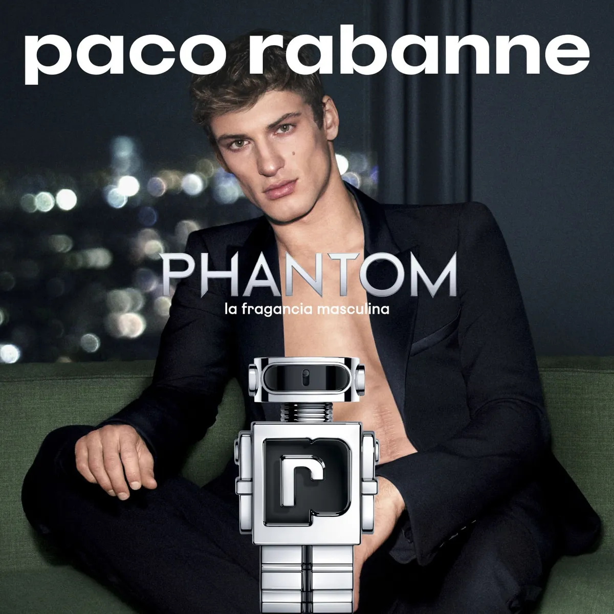 Paco Rabanne Phantom EDT 150 ML Hombre Recargable 7
