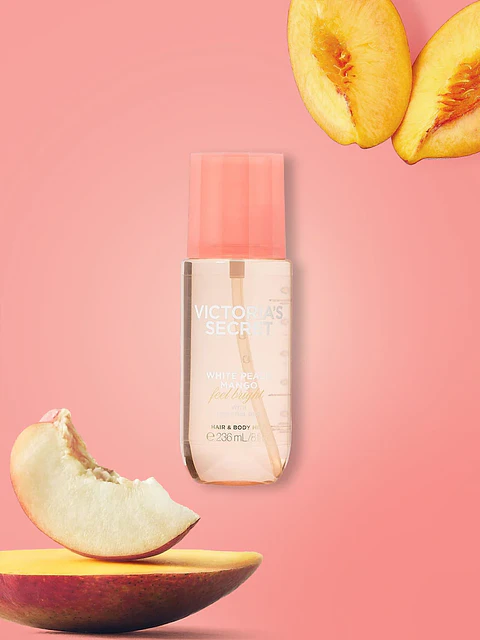 Body Mist Victoria's Secret White Peach Mango 236ML