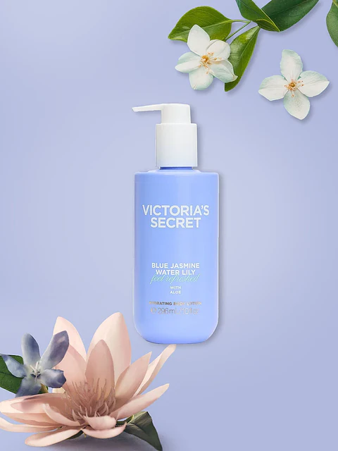 BODY LOTION VICTORIA'S SECRET BLUE JASMINE WATER LILY 296ML