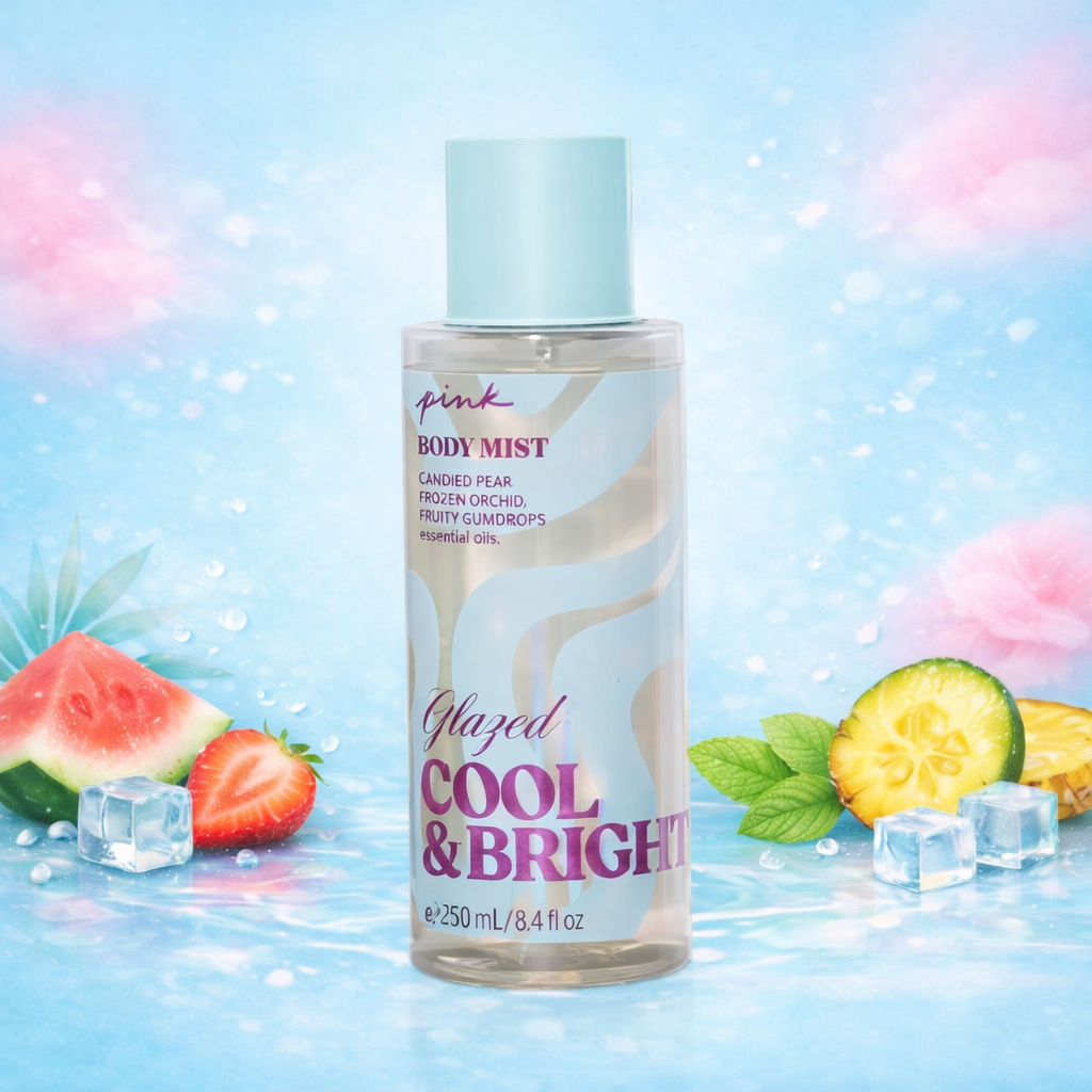 Body Mist Cool & Bright GLAZED 250ML Victoria's Secret Pink 1