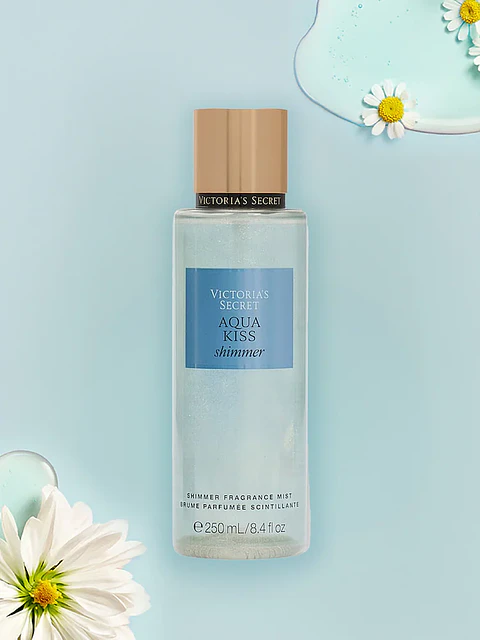 Body Mist Aqua Kiss Shimmer Victoria's Secret 250 ml