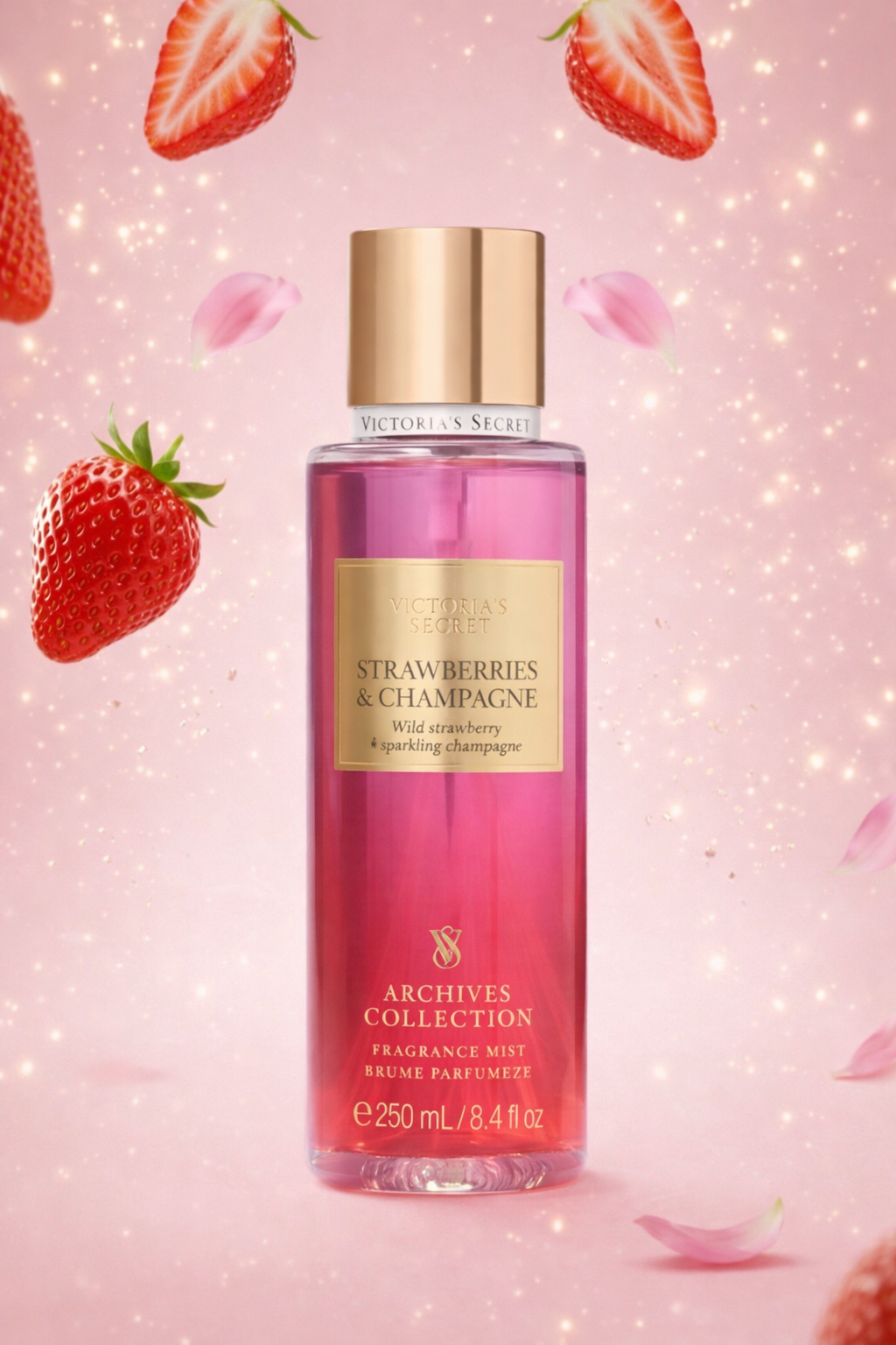 BODY MIST VICTORIA'S SECRET STRAWBERRIES Y CHAMPAGNE 250ML 1