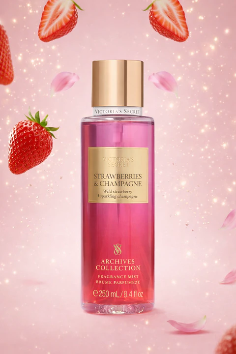 BODY MIST VICTORIA'S SECRET STRAWBERRIES Y CHAMPAGNE 250ML