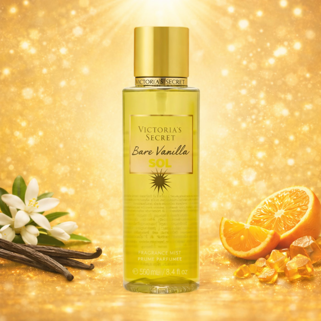 Body Mist Bare Vanilla Sol Fragrance Mist Victoria's Secret 250Ml 1