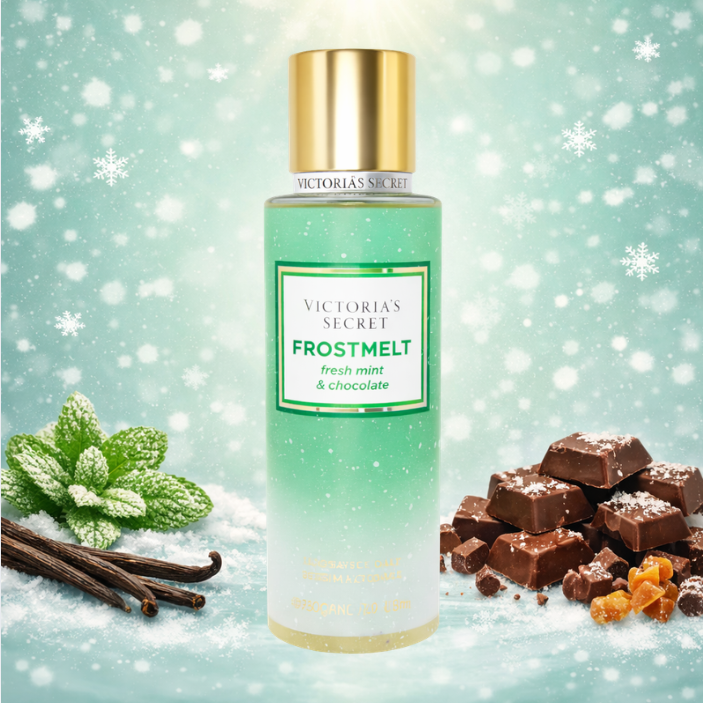 Body Mist Frostmelt Fresh Mint & Chocolate Fragrance Victoria's Secret 250ML 1