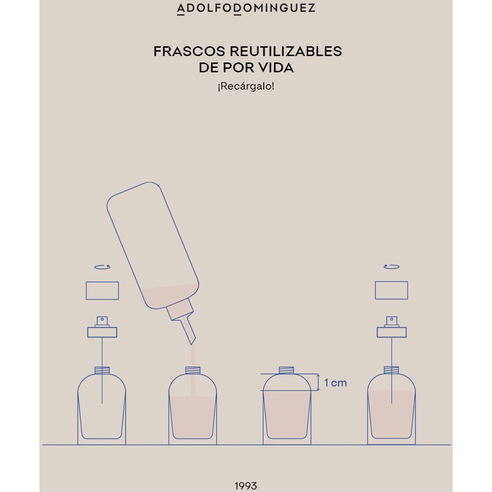 Adolfo Domínguez 1993 Agua Fresca EDT 250 ml Recarga 5
