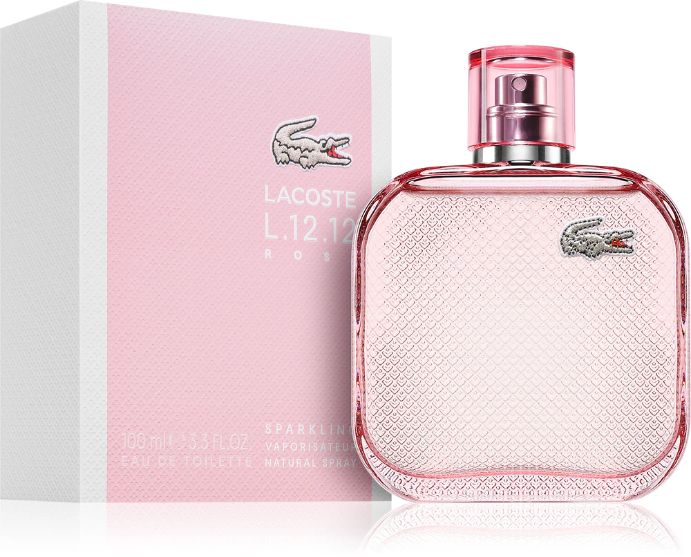 LACOSTE L.12.12 ROSE SPARKLING EDT 100 ML 1