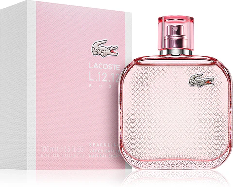 LACOSTE L.12.12 ROSE SPARKLING EDT 100 ML