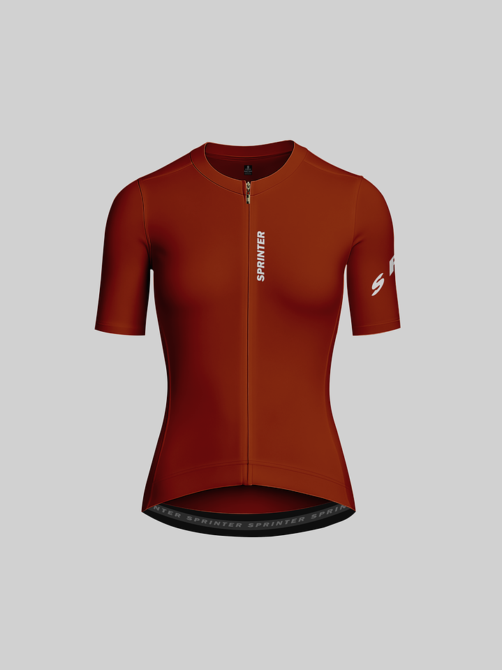 Jersey Ciclismo NO LIMIT JT Terracota - Mujer 1
