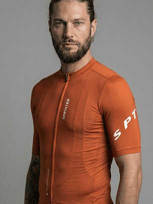 Jersey Ciclismo NO LIMIT JT Terracota - Hombre