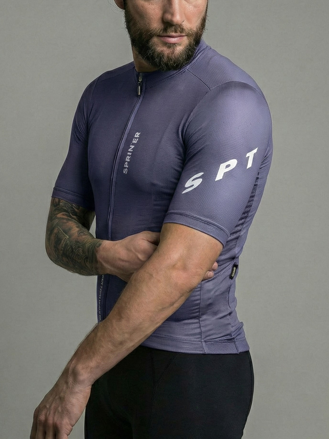 Jersey Ciclismo NO LIMIT JT Lila - Hombre 2