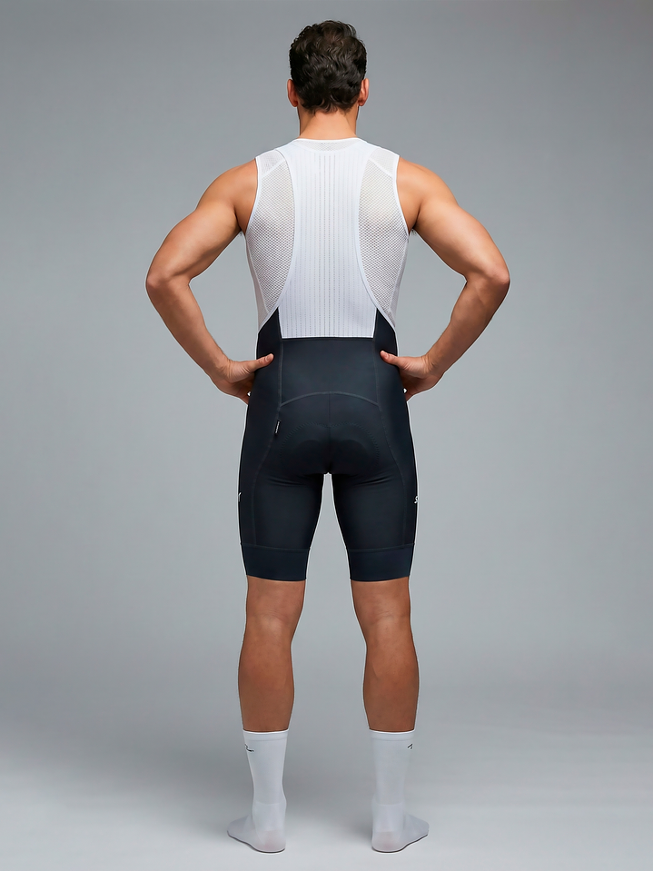 Pantaloneta - Bib Shorts Ciclismo Pro Gris - Hombre 3