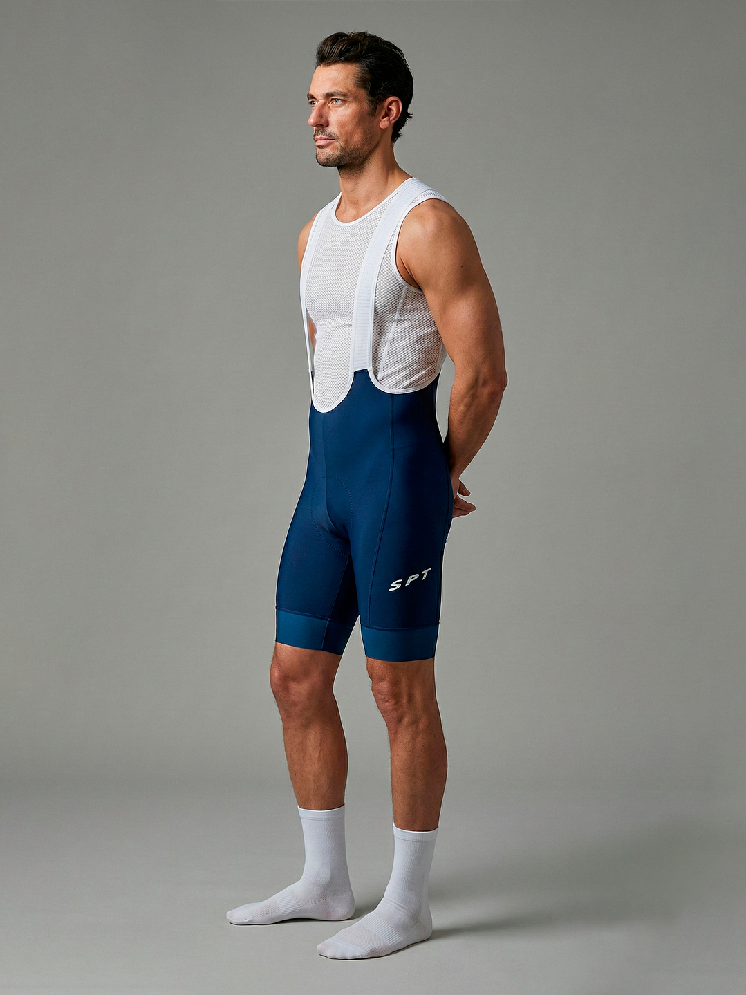 Pantaloneta - Bib Shorts Ciclismo Pro Azul Ocean - Hombre 3