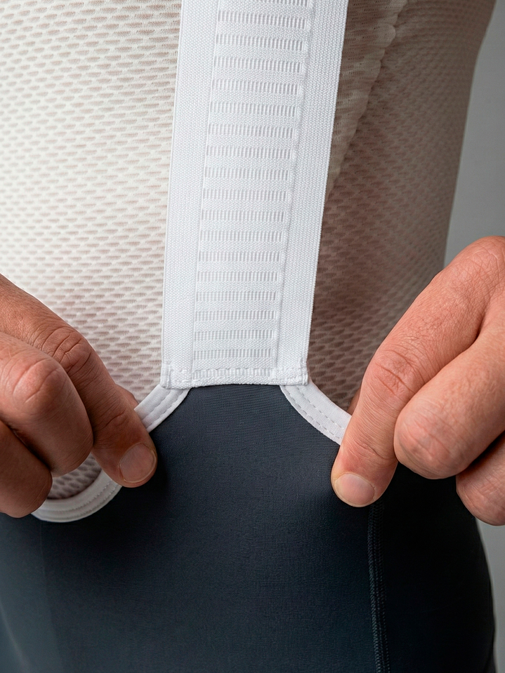 Pantaloneta - Bib Shorts Ciclismo Pro Gris - Mujer 5