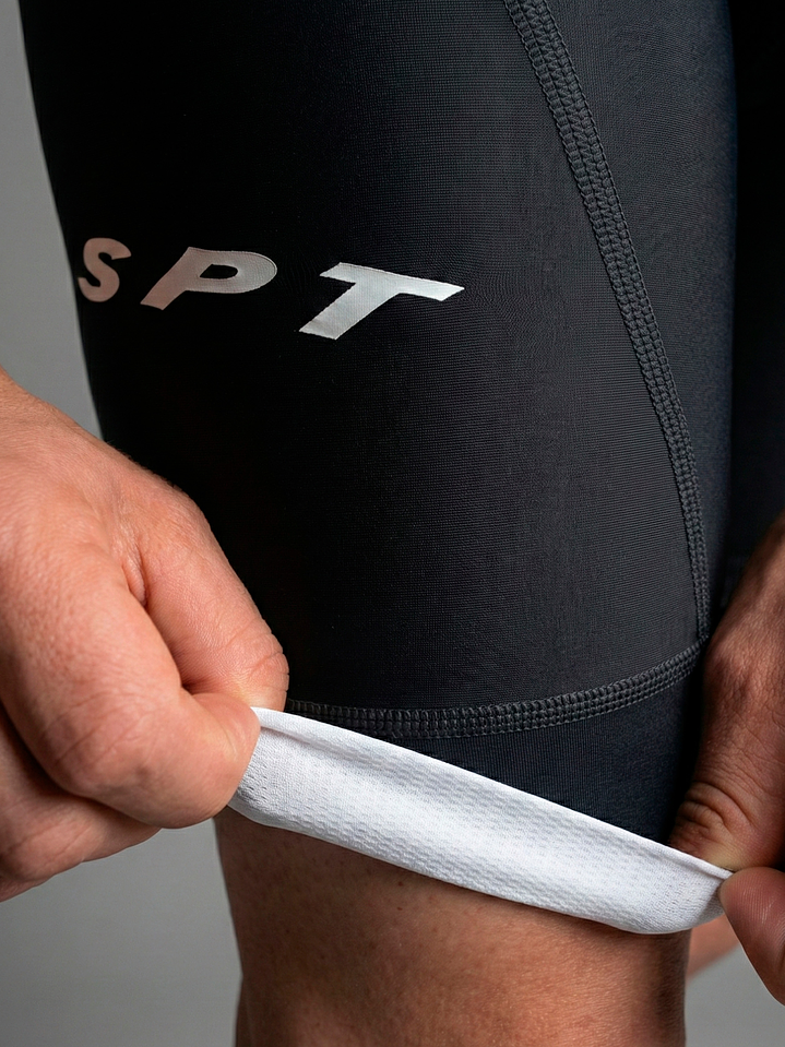 Pantaloneta - Bib Shorts Ciclismo Pro Gris - Mujer 4