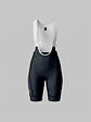 Pantaloneta - Bib Shorts Ciclismo Pro Gris - Mujer - Miniatura 1