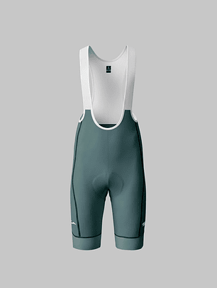 Pantaloneta - Bib Shorts Ciclismo Pro Verde Aero - Hombre