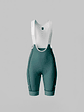 Pantaloneta - Bib Shorts Ciclismo Pro Verde Aero - Mujer - Miniatura 1
