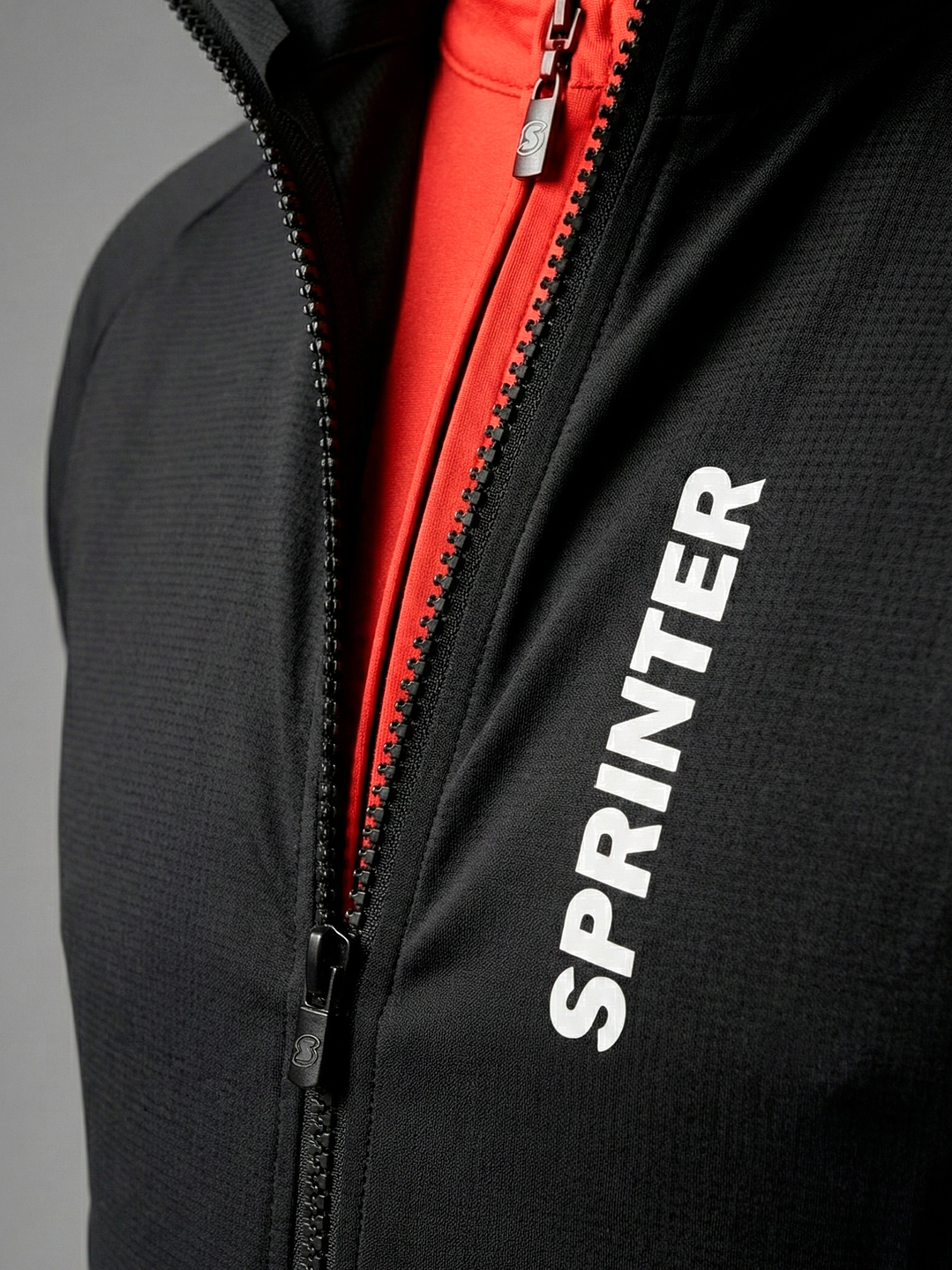 Chaleco Ciclismo Rompe Viento Negro - Hombre 3