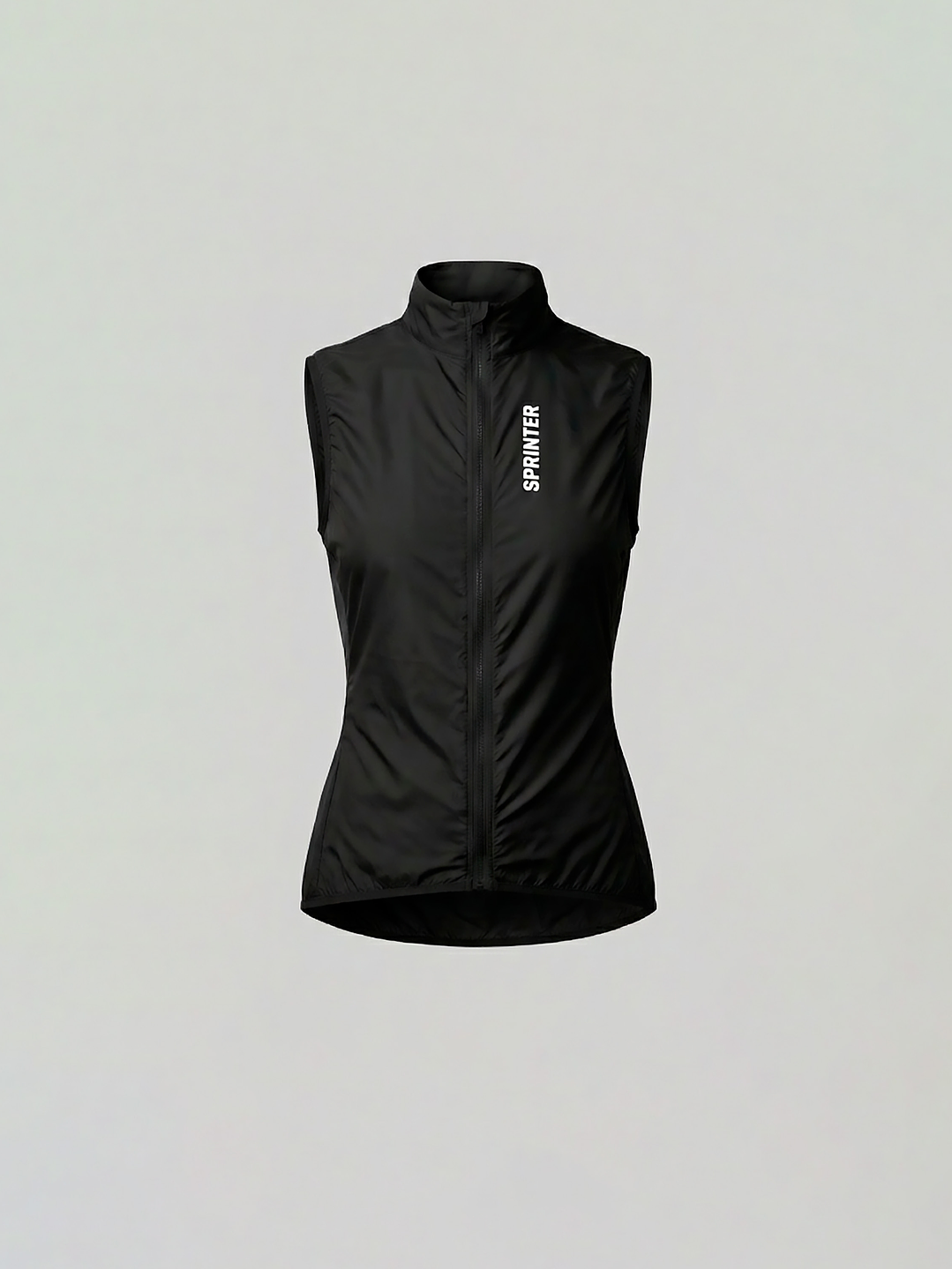 Chaleco Ciclismo Rompe Viento Negro - Mujer 1