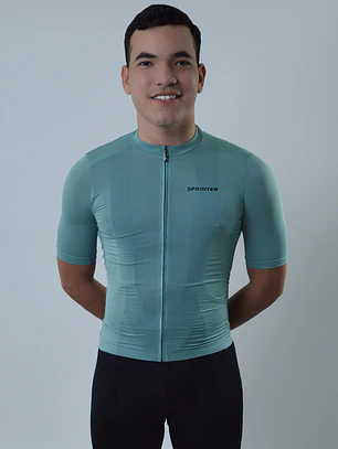 Jersey Ciclismo Verde Aero - Unisex Outlet
