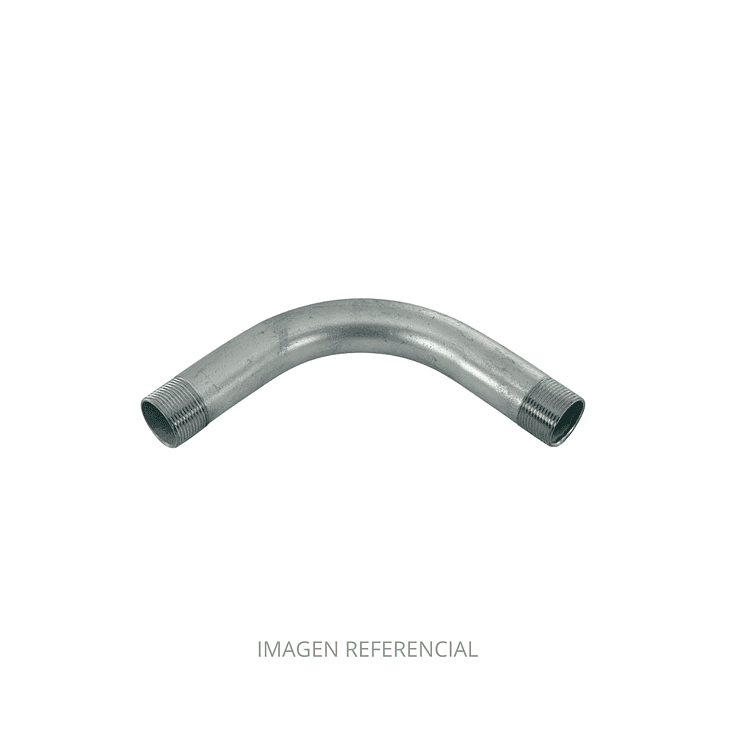 CURVA GALVANIZADA CON HILO IMC 25MM CAG 1