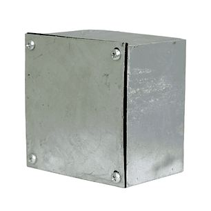 CAJA GALVANIZADA EN CALIENTE A-11 100X100X65MM LISA