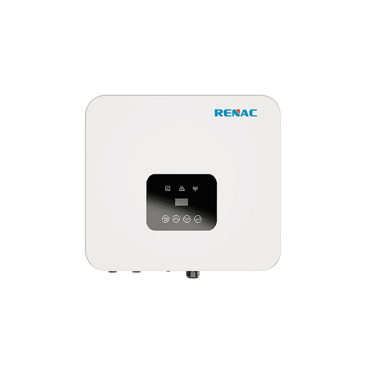 INVERSOR ON GRID RENAC 6kW R1-6K PV MAX 9000W CON PROTECCION AFCI 1