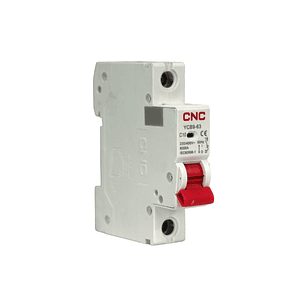 INTERRUPTOR TERMOMAGNÉTICO AC 1P C 25A 6KA CNC