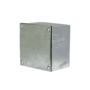 CAJA GALVANIZADA EN CALIENTE LISA 150X150X100 B-15(A)