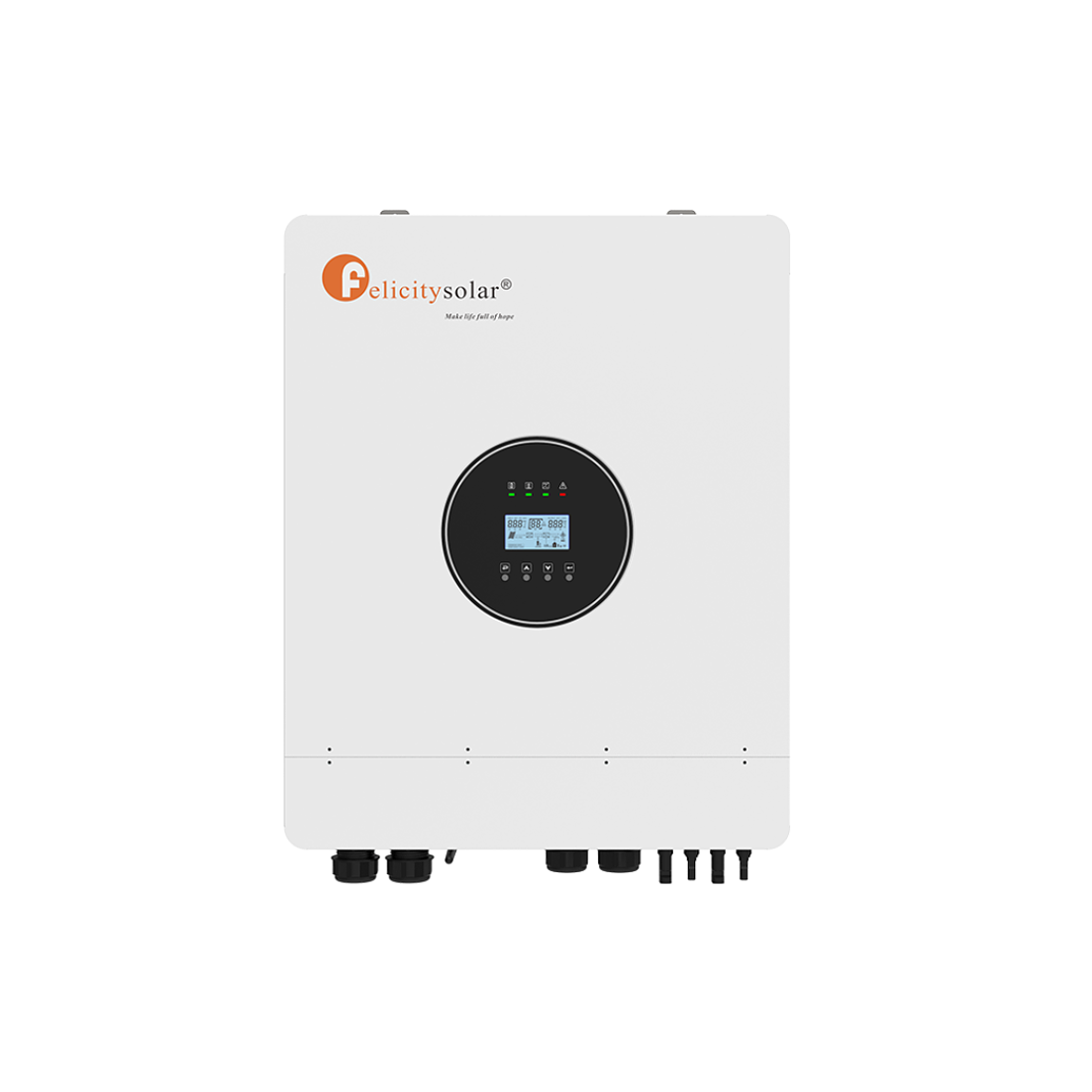 INVERSOR ONDA PURA FELICITY SOLAR 12.000W 48VDC 220VAC IVEM12048 PV MAX: 7.500W 2MPPT 1