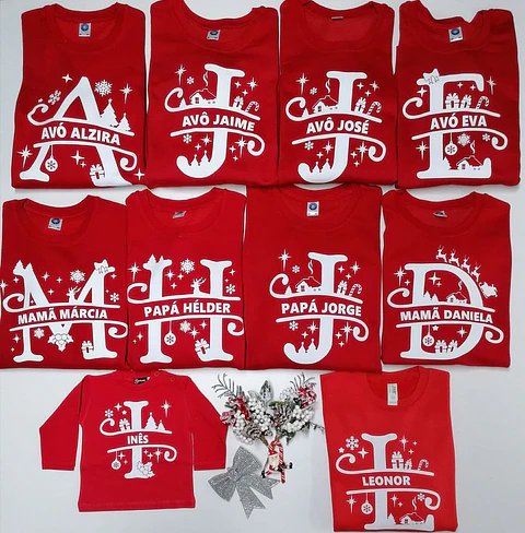 Camisola de Natal - "LETRAS"