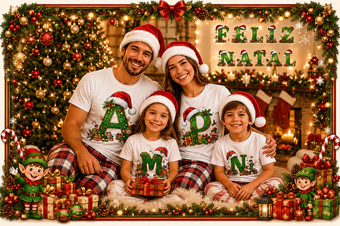 SWEAT NATAL "LETRAS 2"
